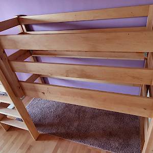 Das Schlafzimmer/ die Ankleide